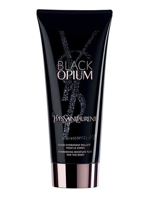 lait de corps yves saint laurent|BLACK OPIUM .